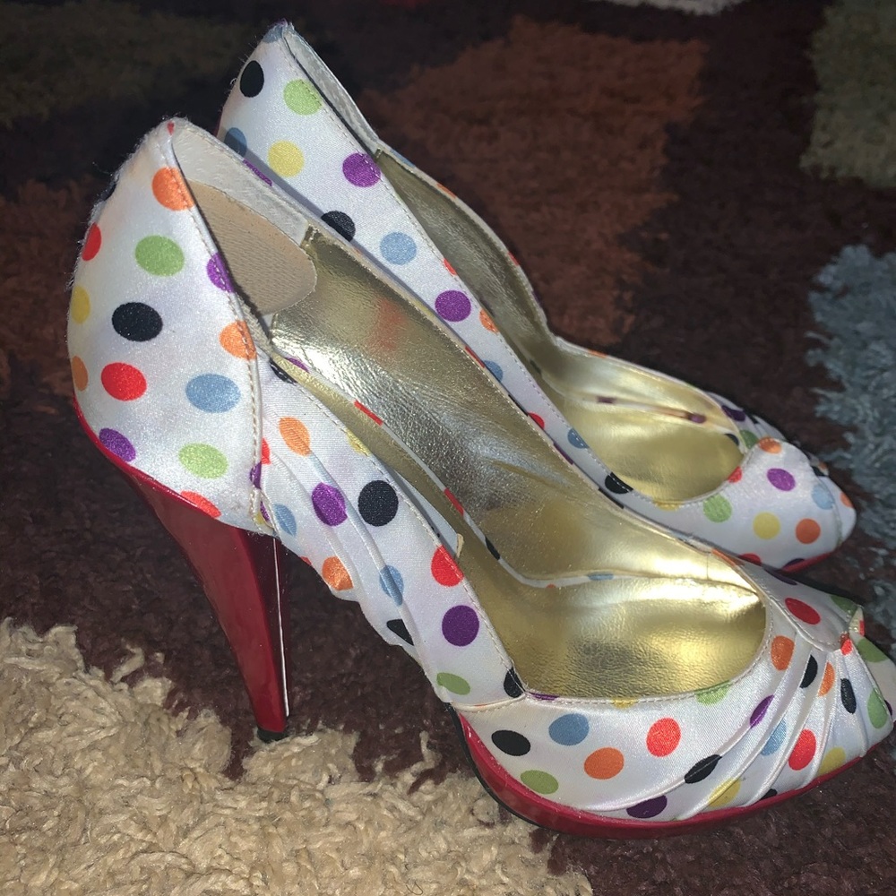 Steve Madden Multi Color Polka Dot - image 3
